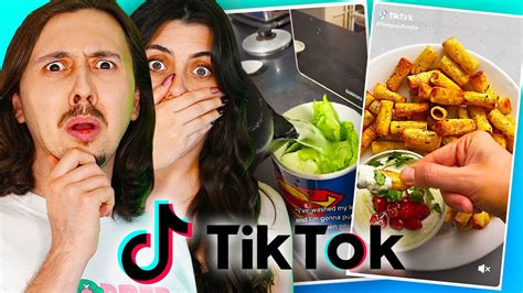 On Teste Des Recettes Tik Tok Bizarres En Couple YouTube