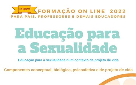 Formação aborda tema da sexualidade em contexto de projeto de vida