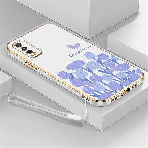 Tulip Flower Pattern Phone Case For Vivo Y Y S Y S G