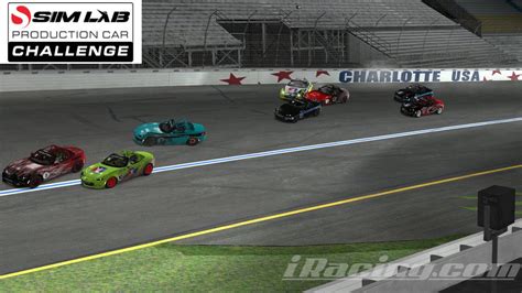 IRacing Sim Lab Production Car Challenge Charlotte Motor Speedway