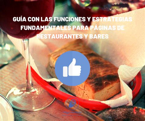 Manual Para Administrar P Ginas De Negocios De Restaurantes Y Bares