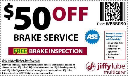 Wichita Jiffy Lube | Brake Replacement Services