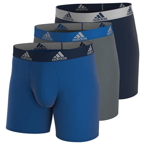 Adidas Men S Performance Boxer Brief Underwear 3 Pack