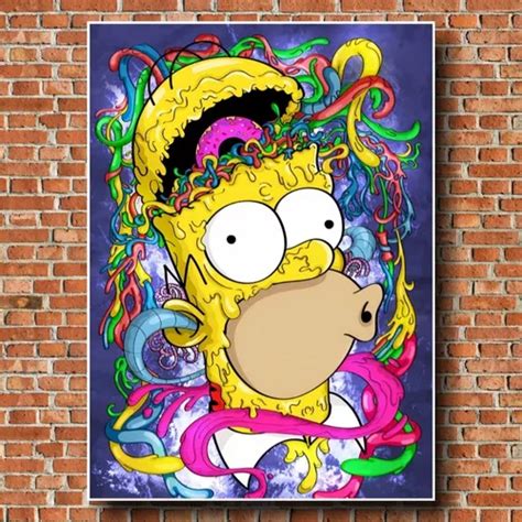 Quadro Decorativo Os Simpsons Homer Simpson Parcelamento Sem Juros