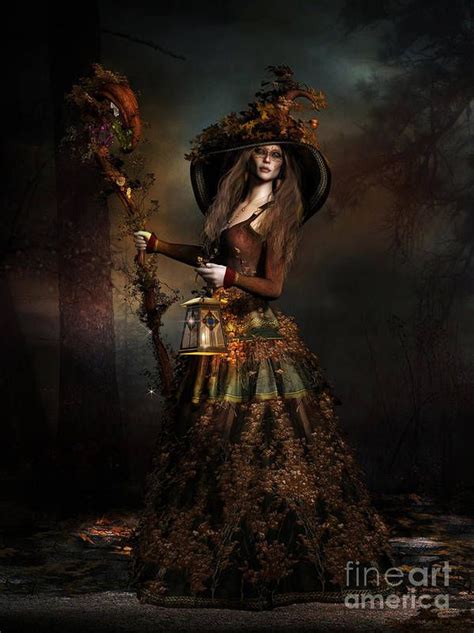 The Wood Witch Poster By Shanina Conway Steampunk Witch Dark Witch