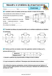 Exercice Mathématiques 5ème