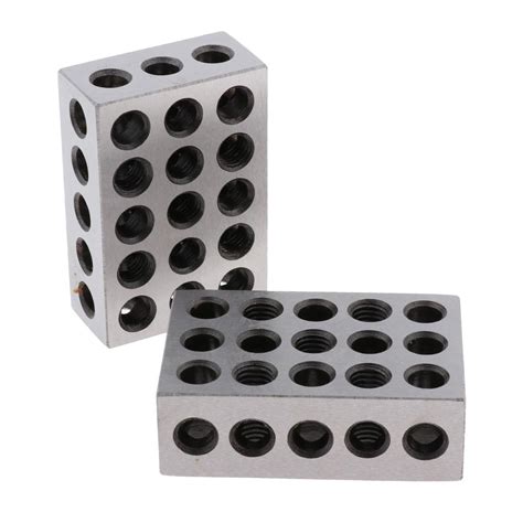 Buy Precision Steel Holes Blocks Set Gauge Machinist Milling