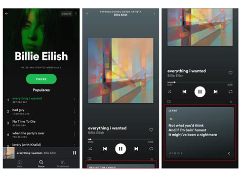 C Mo Ver Las Letras De Las Canciones En Spotify El Blog De Lowi