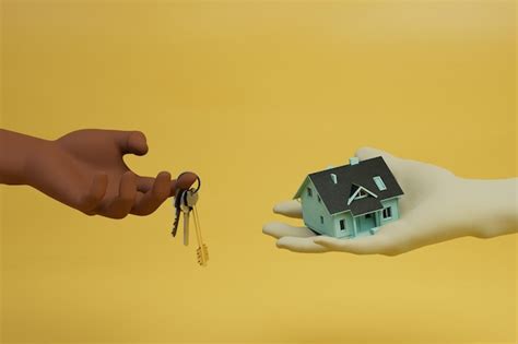 O Conceito De Comprar E Vender Uma Casa Um Europeu Compra Uma Casa De