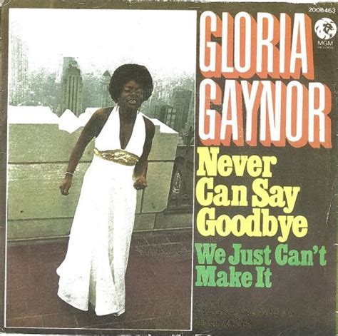 Gloria Gaynor Never Can Say Goodbye 1974 Vinyl Discogs