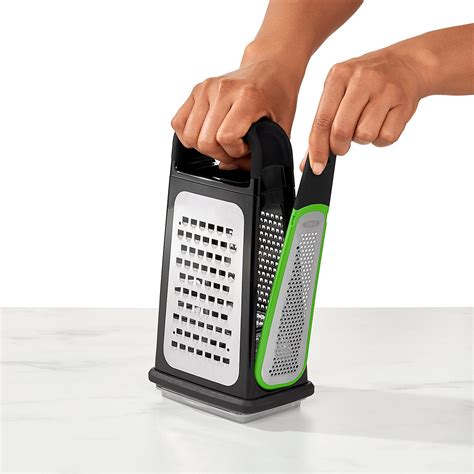 Oxo Good Grips Box Grater With Removable Zester The Container Store