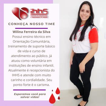 Conhe A Nosso Time Ihhs Instituto De Hematologia E Hemoterapia De