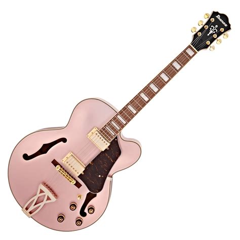 Ibanez Af75g Artcore Rose Gold Metallic Flat Gear4music