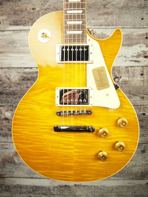 2016 Gibson True Historic 1960 Les Paul Reissue R0 In Lemon Burst