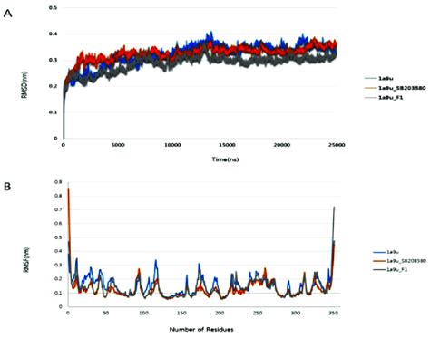 Molecular Dynamics Results Analysis Lasting Ns A Root Mean Square