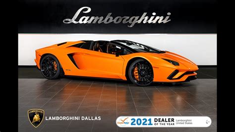 2019 Lamborghini Aventador S Roadster Arancio Atlas LC708 YouTube