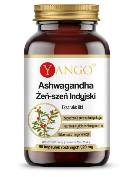 Yango Ashwagandha Ekstrakt 10 1 90 Kap