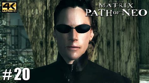 The Matrix Path Of Neo PC Playthrough Gameplay 4k 2160p PART 20 Red