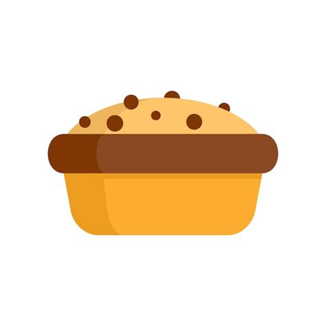 Premium Vector | Apple cake icon flat illustration of apple cake vector icon for web design