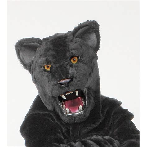 Power Real Cat Panther Mascot Costume 700