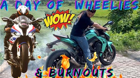 Come To My Wheelie Day Bmw S1000rr Wheelie Youtube