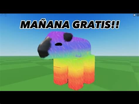 NOTICIAS SOBRE ESTE CAPYBARA ARCOÍRIS ROBLOX YouTube