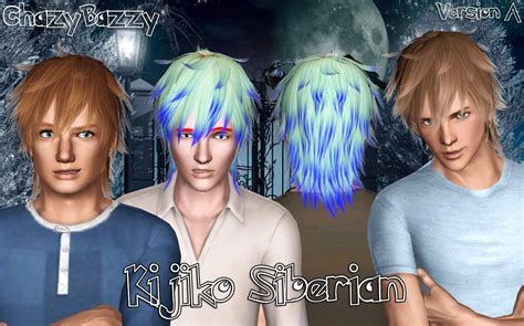 Kijiko S Siberian Hairstyle Retextured By Chazy Bazzy For Sims 3 Sims