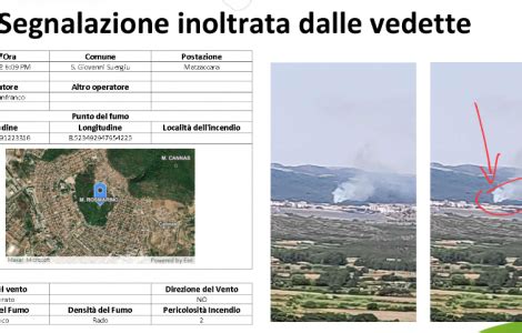 Avvistamento Potenziato Degli Incendi Boschivi In Sardegna Con Le