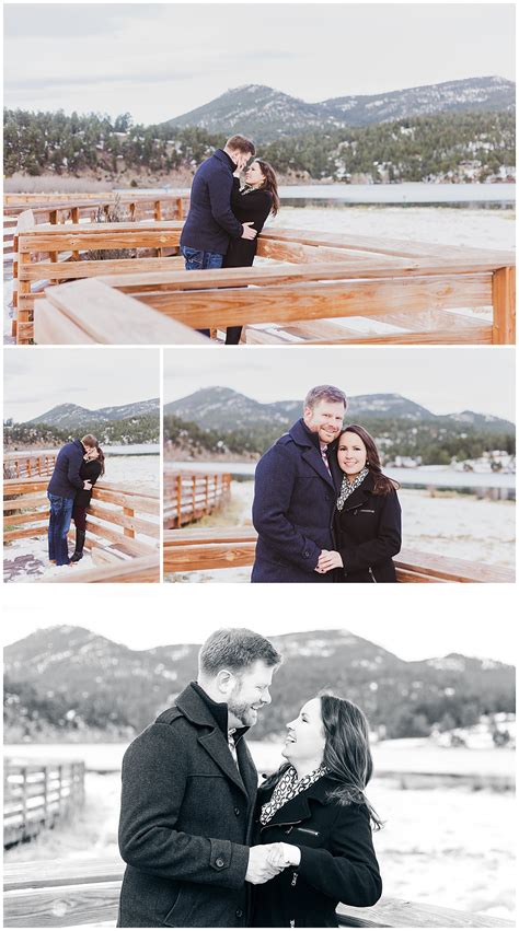 Engagement Session at Evergreen Lake House - Swing Photo Colorado Blog