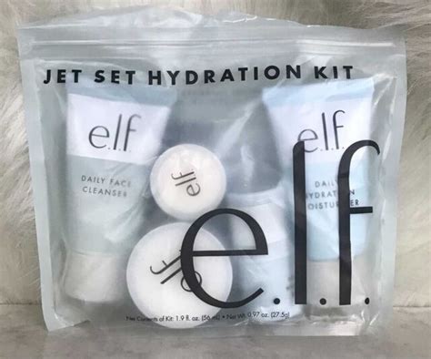 Elf Elf Cosmetics Jet Set Hydration Kit 5 Pc Travel Size Cleanser