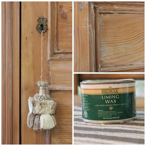 Forever Cottage How To Use Liming Wax On Pine Furniture Or Doors For That English Antique Look