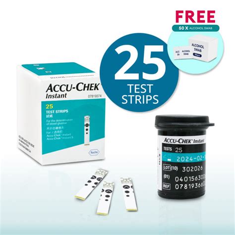 Accu Chek Instant Test Strips S S Lazada