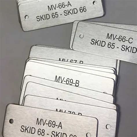 Engraved Labels Materials Options - Action Engraving