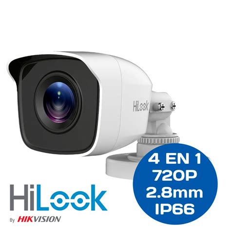 Camara Bullet Metalica HiLook By Hikvision 720p 4 En 1 Lente 2 8mm