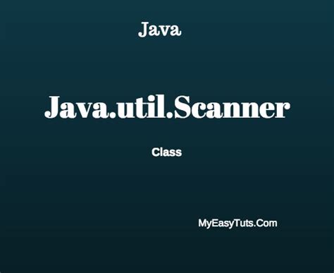 Java Scanner Class How To Import It And Use It In Java