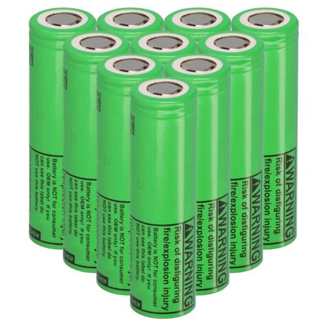 10x 18650 Akku LG INR MJ1 3 7V 3500mAh 10A Kaufen 46 95