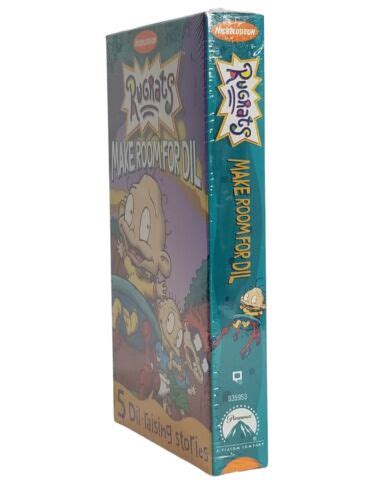 Nickelodeon Rugrats Make Room For Dil Vhs Tape Movie Show Sealed New