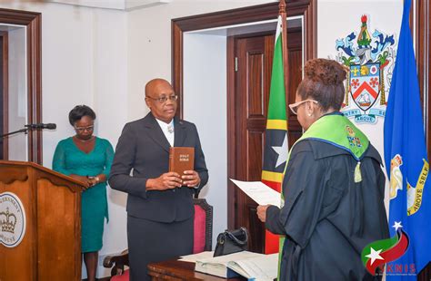 Her Excellency Marcella Liburd Jp Sworn In As St Kitts And Nevis