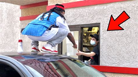 Drive Thru Pranks In The Hood Youtube