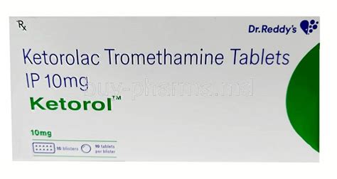 Buy Ketorol 10mg Tablet Ketorolac Best Price Online