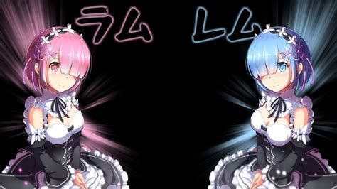 Rem Ram Wallpaper V3 By Drunksponge On Deviantart