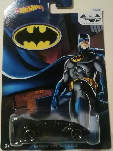 Hot Wheels Batman 75 Aniversario Live Batmobile 1 8 MercadoLibre