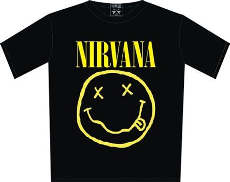 Camiseta Nirvana Logo Space Camisetas