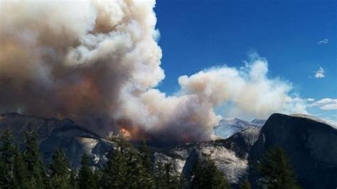 Hikers Evacuated As Yosemite Fire Grows To 700 Acres Abc7 Chicago