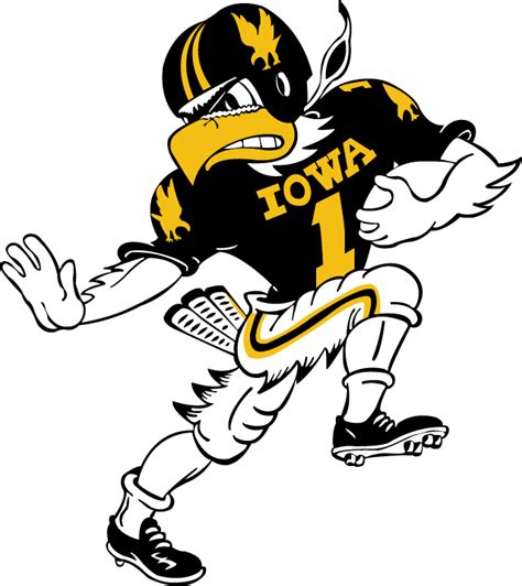 Iowa Hawkeyes Logo - Mascot Logo - NCAA Division I i-m (NCAA i-m ...