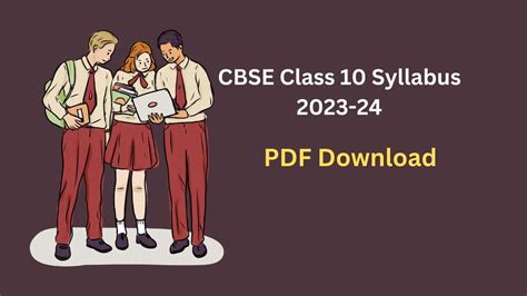 CBSE Class 10 Syllabus 2023-24 (Released) - Download Subject-Wise Syllabus PDF