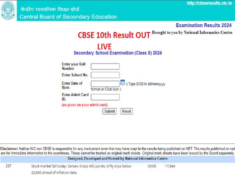 Cbse Results 2024 Cbse 10th Result 2024 Highlights Cbse Class 10 Result Declared Direct Link