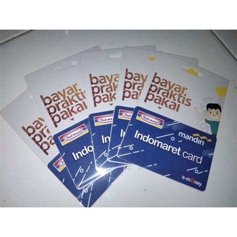 Jual E Toll E Money Indomaret Card Shopee Indonesia