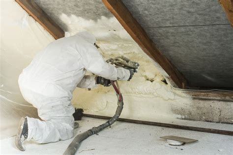 Spray Foam Insulation - Roof-min - Caliente Plumbing