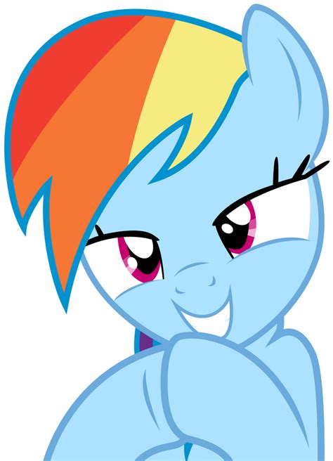 Rainbow Dash Smile by Yanoda on DeviantArt